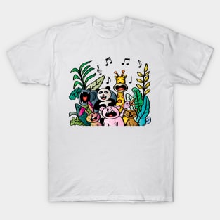 Cartoon cute animals T-Shirt